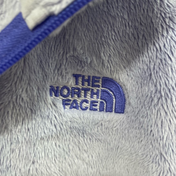 The North Face purple fleece full zip jacket medium - Picture 6 of 9